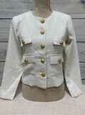crop white jacket 